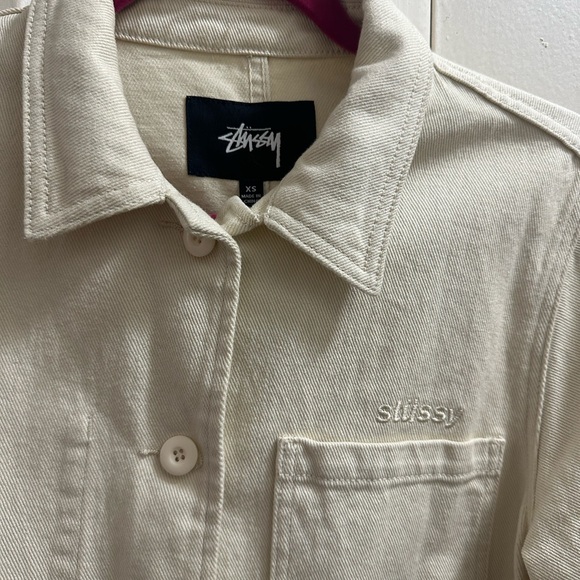 Cream stussy jacket - Picture 7 of 7